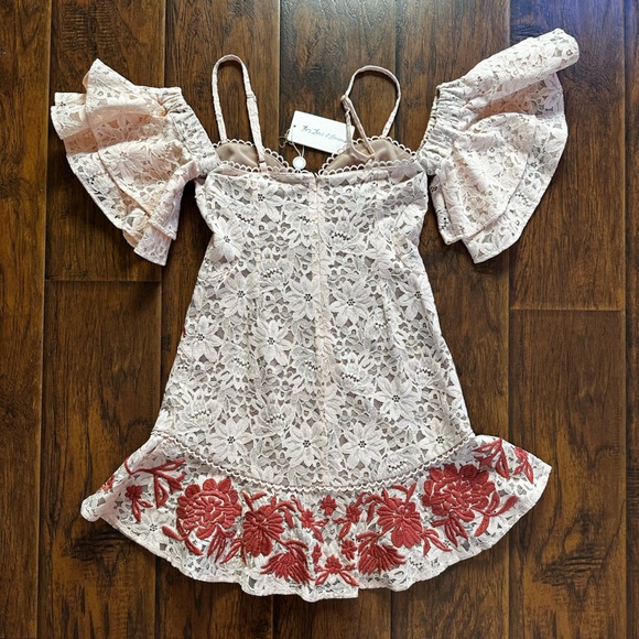 NWT For Love And Lemons “Matador Tank Dress” Melon - XS - Picture 5 of 9